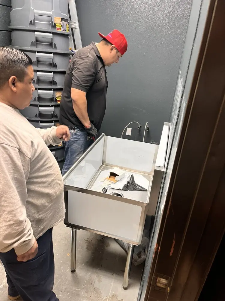 Commercial plumbing and sink installation in Lower Washington - Mount Hope