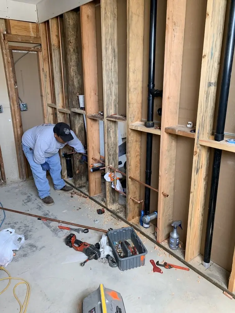 Commercial rough-in plumbing for Gas Line Repair in Lower Washington - Mount Hope